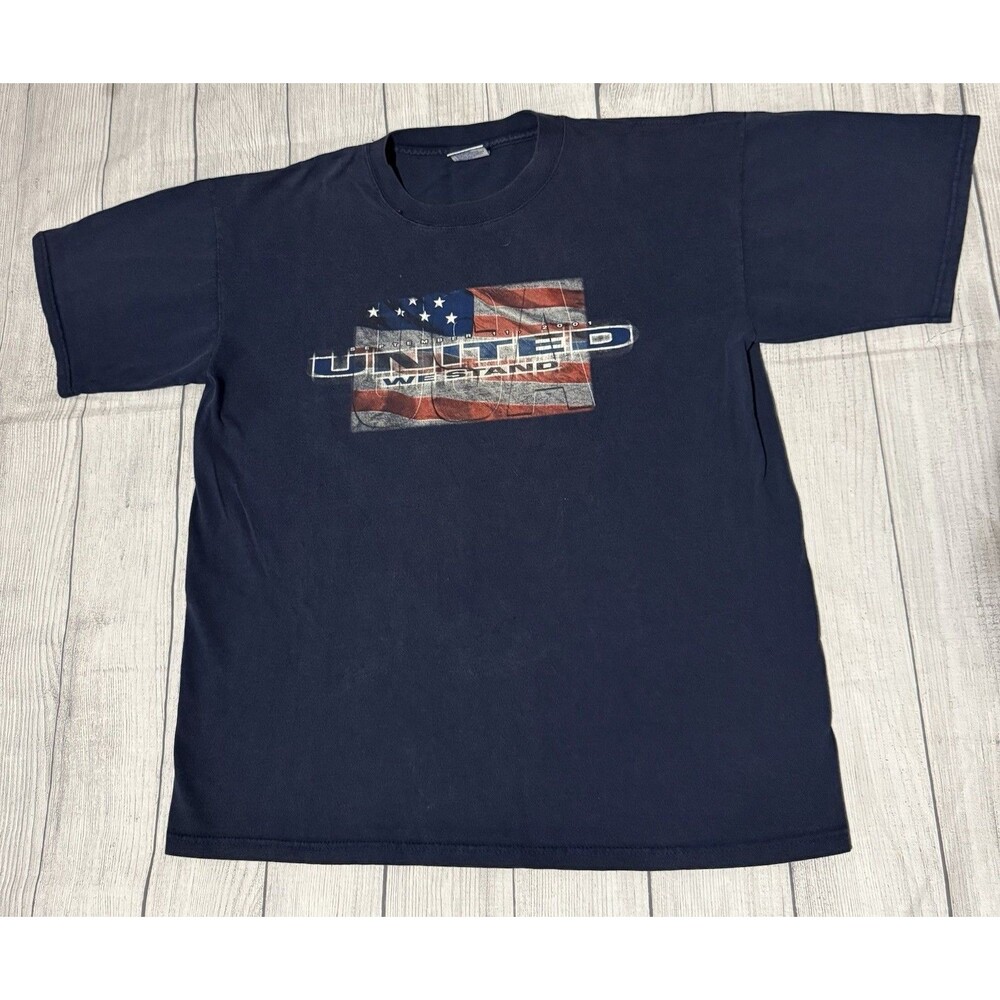 Vintage September 11, 2001 9/11 T Shirt Sz XL Single Stitch United We Stand USA